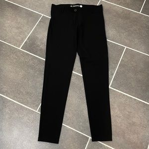 Betabrand Skinny-Leg | Classic Dress Pant Yoga Pants Black size Small